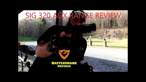 Review of the Sig Sauer 320 AGX 9mm. The very best of striker fire pistols