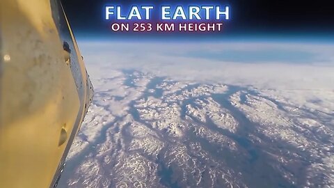 The Horizon Rises with a Rocket to 253 Km Altitude (If Earth Were a Globe, It Would Not Rise At All)