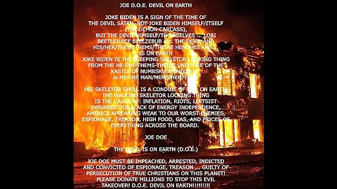 Devil on Earth (D.O.E.) Rise of the Antichrist System | Pastor Grover Lee