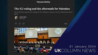 Vanessa Beeley With An Update On The ICJ Ruling - UK Column