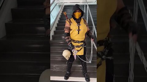 Scorpion Mortal Kombat Comic Con Cosplay