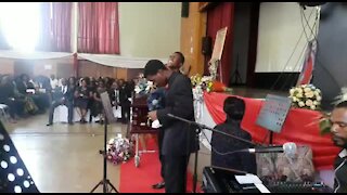 SOUTH AFRICA - Johannesburg - Enoch Mpianzi Funeral - Video (JNM)