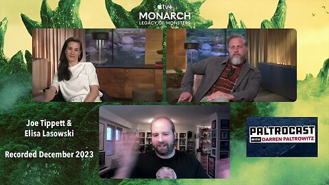 Joe Tippett & Elisa Lasowski On Apple TV+ Series "Monarch: Legacy Of Monsters" & More