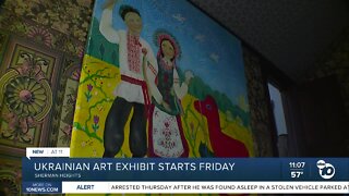 Ukrainian art exhibit being displayed at Villa Montezuma in Sherman Heights