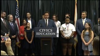 Gov DeSantis: Florida Doesn’t Distort American History Like Other States