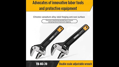 ANNUAL SALE! Double scale adjustable wrench
