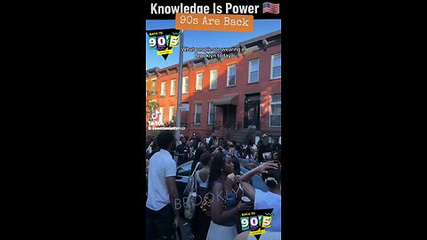 90s Block Party In Brooklyn/ 90s Are Back