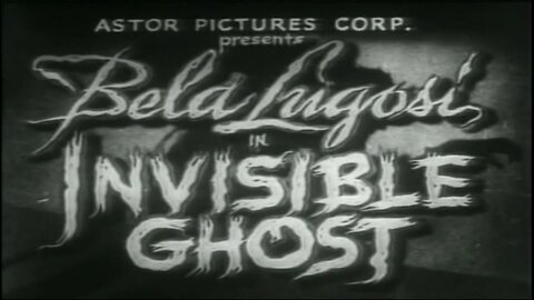 Invisible Ghost (1941)