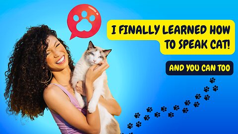 I Finally Learned How to Speak Cat! (And You Can Too)