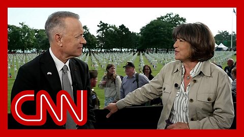 Tom Hanks asked if he is worried about another Trump presidency. Hear his response,