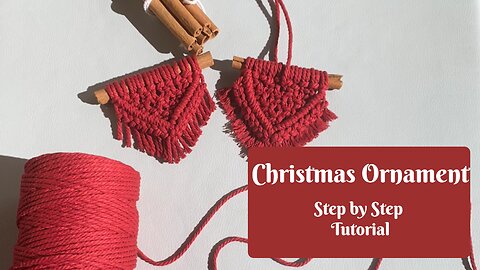 How to Macrame| Christmas Ornament| DIY Christmas