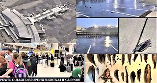 FIRE & POWER OUTAGE AT JFK AIRPORT*KY DEAD BIRDS*PLASTIC RAINS FROM FLORIDA SKY*FEDS DENY OHIO AID*