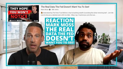 Reaction Mark Moss - The Real Data The Fed Doesn't Want You To See!