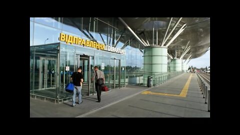 Continue Ride Kyiv Boryspil Express Airport Train Kiev Ukraine #Shorts