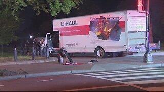 Suspected White Supremacist Drives Uhaul Into Gates In Front Of White House