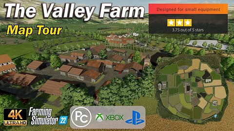 The Valley Farm | Map Tour | Farming Simulator 22