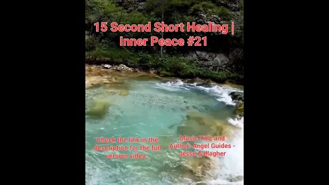 15 Second Short Healing Inner Peace | Meditation Music | Angel Guides | #21 #Meditation #shorts