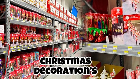 WALMART CHRISTMAS DECORATION’S 🤶