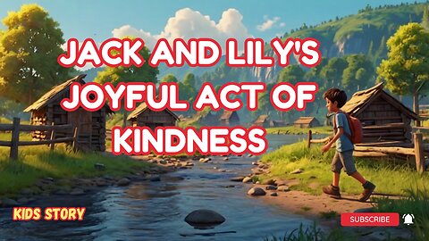 Jack and Lily's Joyful Act of Kindness | Story for Kids