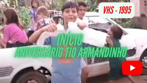 Início do Aniversário do Tio Armandinho em 04 de janeiro de 1995, Caratinga, MG, versão 2021