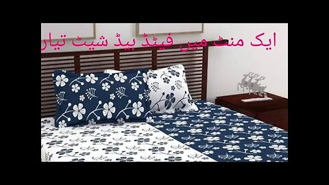 How to Sew Your Own Bedsheet Without Elastic - Fitted Sheet For Any Mattress / DIY Bed sheet