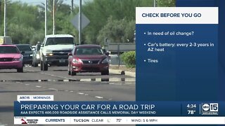 Preparing your car for a road trip