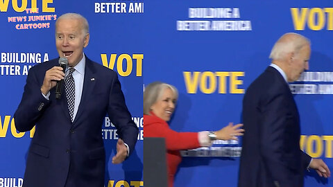 "Not a joke" Biden tells nonsensical series of lies about the economy while campaigning for Dems in New Mexico.