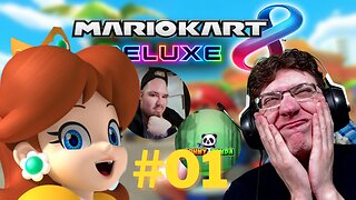 AU-DESSUS DE LA MÊLÉE - Let's Play : Mario Kart 8 Deluxe part 1 (feat. Volshade et Johny_panda)