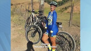 Despedida: mais de 70 ciclistas participam de cortejo de mulher atropelada por carreta, na 381