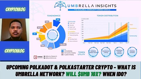 Upcoming Polkadot & Polkastarter Crypto - What Is Umbrella Network? Will $UMB 10X? When IDO?