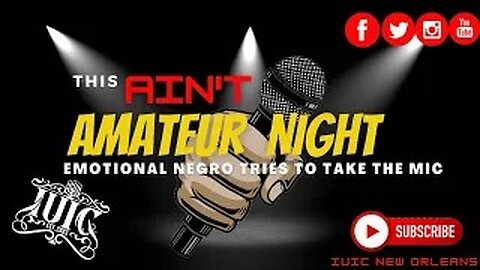 This ain't Amateur Night Emotional Nergo tries to take the Mic