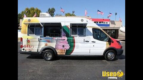 2017 22' Ford Transit 350 HD Ice Cream Truck | Mobile Ice Cream Parlor for Sale in Oklahoma