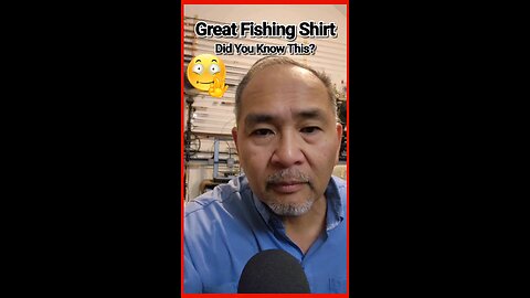 Did You Know This Fishing Shirt Does This, Awesome