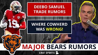 Chicago Bears Rumors: Trade For Deebo Samuel?