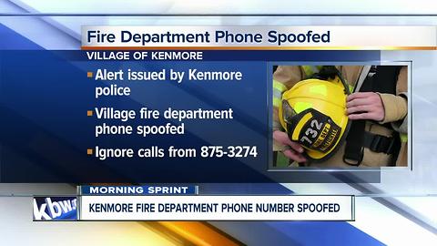 Scammers may be using Kenmore Fire Dept. number