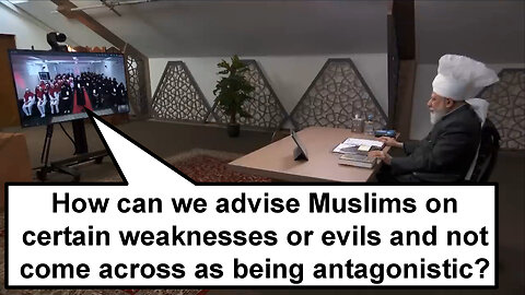 How can we advise Muslims on certain weaknesses or evils and not come across as being antagonistic?