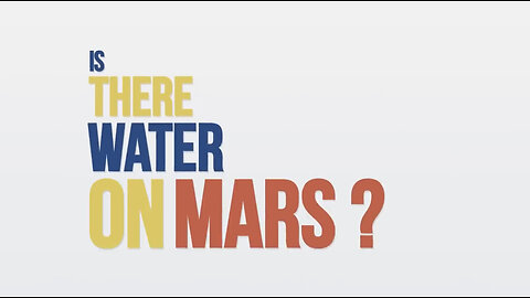 Is there water on mars?