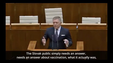 A couple of Slovakian PM Robert Fico's speeches weeks prior to the attempt on his life