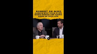 #robertdeniro Always stay calm even when things are going good in life. 🎥 @hollywoodreporter