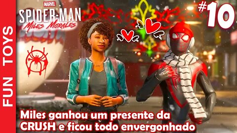 🕷 Marvel's Spider-Man: Miles Morales #10 - Homem-Aranha ganhou presente da CRUSH e ficou todo tímido