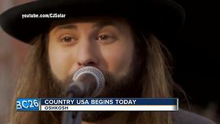 Country USA kicks off