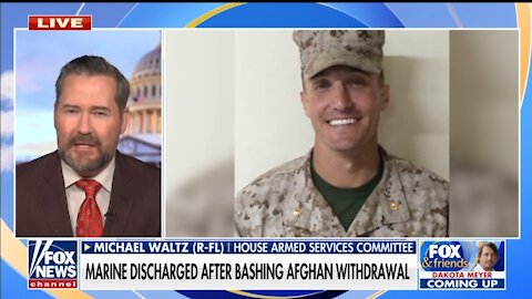 Rep Waltz: I Hope Discharged Marine Who Ripped Biden's Botched Afghan Withdrawal Runs for Office