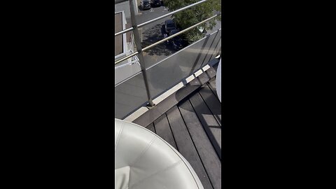 Cap D’Agde Hotel Oz’Inn roof. Sept 2023