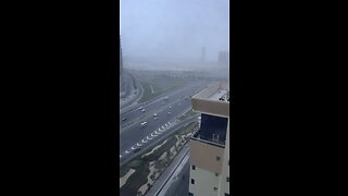 Sand Storm in Dubai