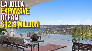Explore $12.9 Million Expansive Ocean Views La Jolla