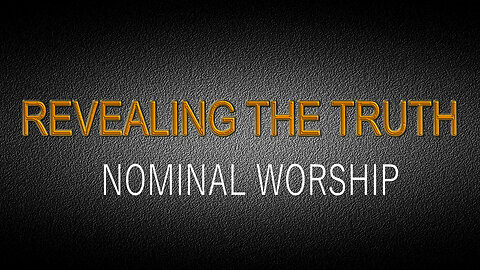 Nominal Worship