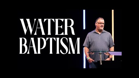 Significance of Water Baptism | Rev. Craig W. Hagin | Rhema Bible Church | 03.27.22 | Sun. 10am