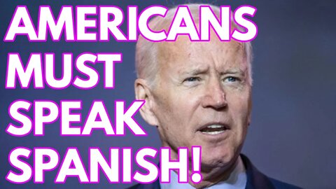 Sleepy Joe Claims He Might NOT want to Come Back from Spain, Says Americans must Speak Spanish!