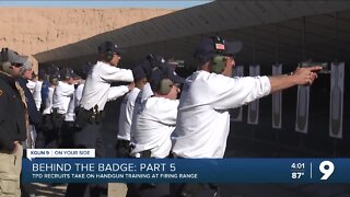 Inside firearms training with TPD recruits