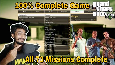 How to Load 100% Complete Save Game in GTA 5 | All Missions Completed | Complete Map #gta5